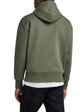 Sudadera G-Star Vulcanic Raw para Hombre Verde