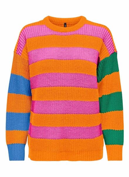 Jersey Only Nicci Colorblock para Mujer Multicolor