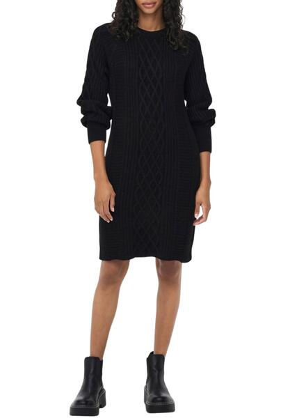 Vestido Only Leise Freya Jersey para Mujer Negro