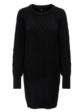 Vestido Only Leise Freya Jersey para Mujer Negro