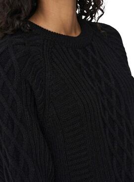Vestido Only Leise Freya Jersey para Mujer Negro