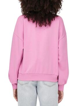 Sudadera Only Mindie Relaxed para Mujer Blanca