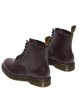 Botas Dr Martens 1460 Smooth Burgundy Para Mujer