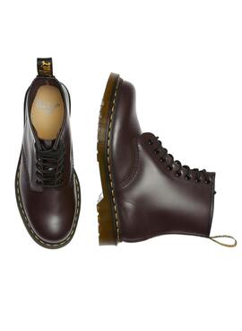 Botas Dr Martens 1460 Smooth Burgundy Para Mujer