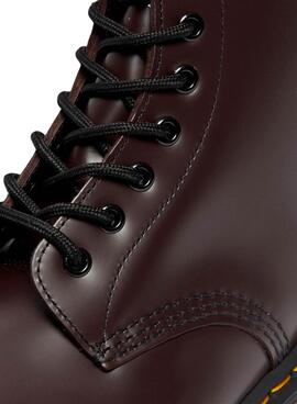 Botas Dr Martens 1460 Smooth Burgundy Para Mujer