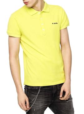 Polo Diesel T-Heal Amarillo Hombre