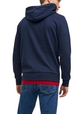 Sudadera Jack And Jones Stamp Capucha Hombre