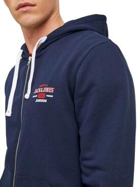 Sudadera Jack And Jones Stamp Capucha Hombre