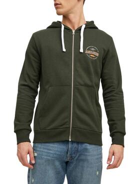 Sudadera Jack And Jones Stamp Capucha Hombre