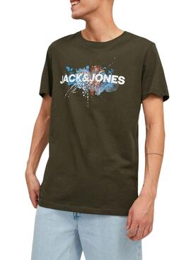 Camiseta Jack And Jones Tear Cuello Redondo Hombre