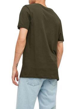 Camiseta Jack And Jones Tear Cuello Redondo Hombre