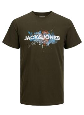 Camiseta Jack And Jones Tear Cuello Redondo Hombre