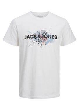 JJTEAR TEE SS CREW NECK White