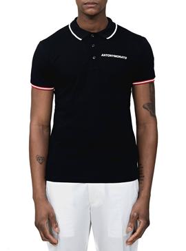 Polo Antony Morato Piquet Negro Hombre