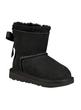 Botas Ugg Mini Bailey Bow II Kids Negro