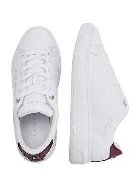 Zapatillas Tommy Hilfiger Signature Mujer Blancas