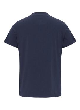 Camiseta Tommy Jeans Slim Essential Hombre Marina