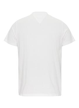 Camiseta Tommy Jeans Slim Essential Hombre Blanca