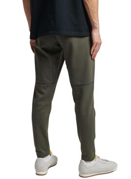 Pantalón Superdry Jogger Técnico Hombre Verde