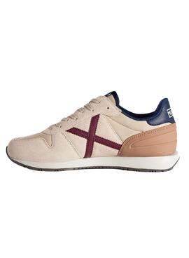 Zapatillas Munich Massana 489 para Hombre Beige