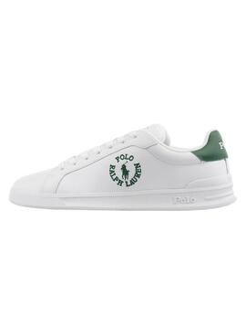 Zapatilla Polo Ralph Lauren Básica Hombre Blanca