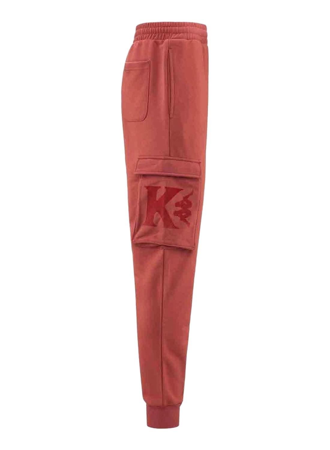 Pantalón Kappa Vuklo Cargo para Hombre Granate