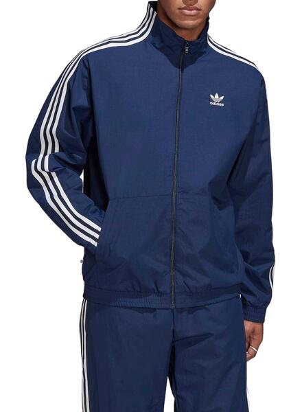 Sudadera Adidas Trefoil Hoodie Azul Leyend Hombre