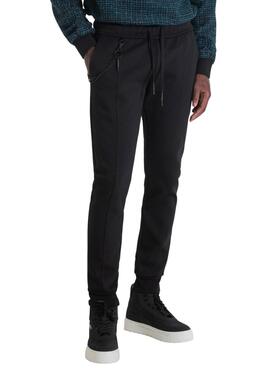 Pantalón Antony Morato Super Slim Hombre Negro