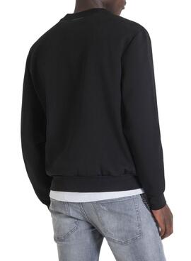 Sudadera Antony Morato Doberman para Hombre Negra