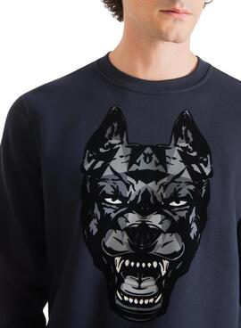 Sudadera Antony Morato Animal para Hombre Marina