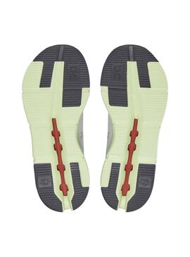Zapatillas On Cloudnova para Hombre Blanco y Lima