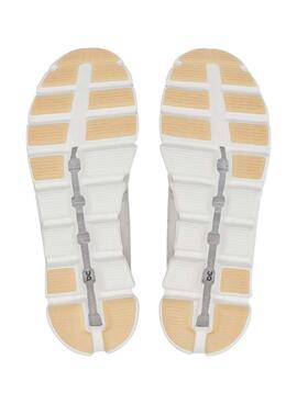 Zapatillas On Running Cloud 5 Undyed Mujer Blanca