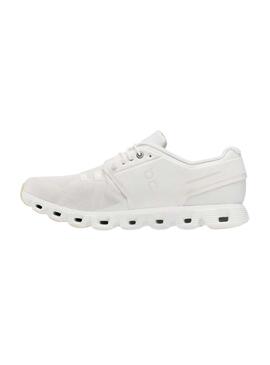 Zapatillas On Running Cloud 5 Undyed Mujer Blanca