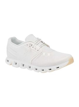 Zapatillas On Running Cloud 5 Undyed Mujer Blanca