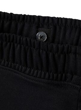 Pantalón Name It Monskol Bandas Para Niño Negro