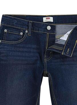 Pantalón Vaquero Levis 511 Slim fit Niño Marino