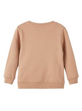 Sudadera Name It Nabeel Light para Niño Beige