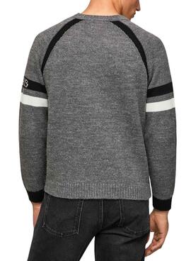 Jersey Pepe Jeans Maverick para Hombre Gris