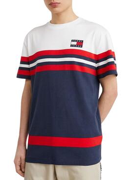 Camiseta Tommy Jeans Classic Colorblock Hombre
