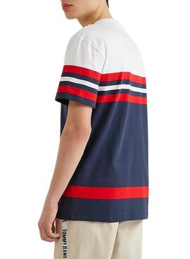 Camiseta Tommy Jeans Classic Colorblock Hombre