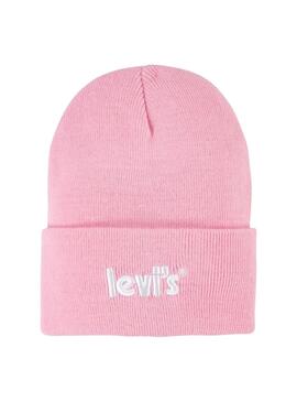 Gorro Levis Lan Poster Logo Rosa Para Niño y Niña