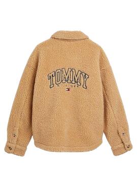 Sobrecamisa Tommy Hilfiger Borrego Niño Camel