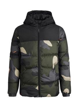 Chaqueta Jack And Jones Chili Puffer Niño Verde