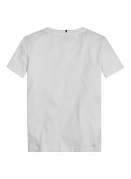 Camiseta Tommy Hilfiger Foil para Niña Blanca