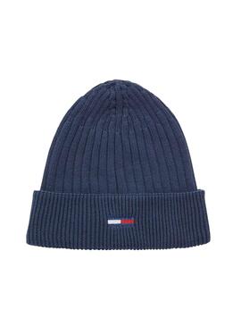 Gorro Tommy Jeans Vuelta Flag para Niña Marina