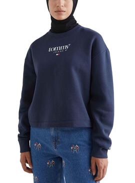 Sudadera Tommy Jeans Relaxed Essential Mujer