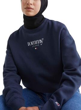 Sudadera Tommy Jeans Relaxed Essential Mujer
