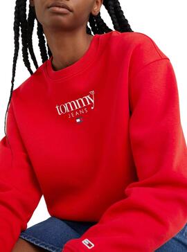 Sudadera Tommy Jeans Relaxed Essential Mujer