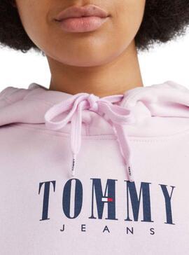 Sudadera Tommy Jeans Relaxed Logo para Mujer