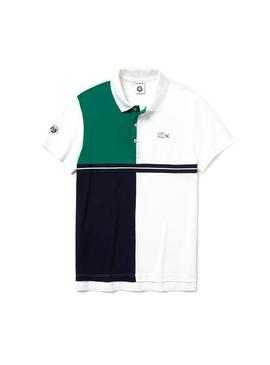 Polo Lacoste Sport French Open Edition Colorblock